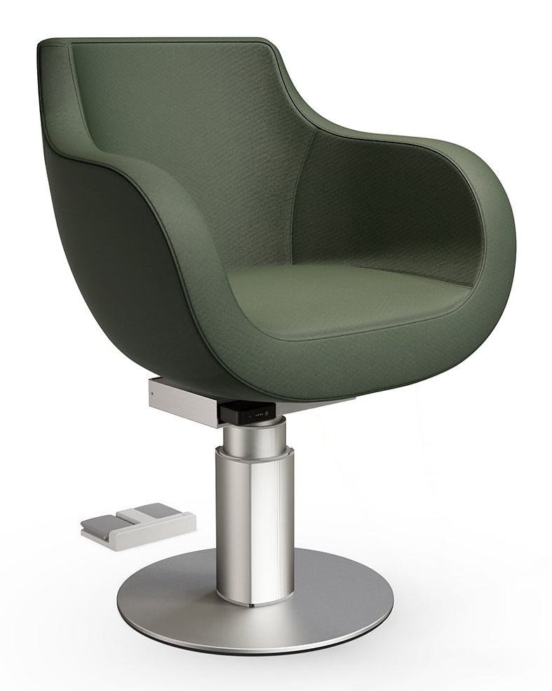 Salondesign24 Kadeřnické křeslo s elektrickým akumulátorovým čerpadlem – Roller