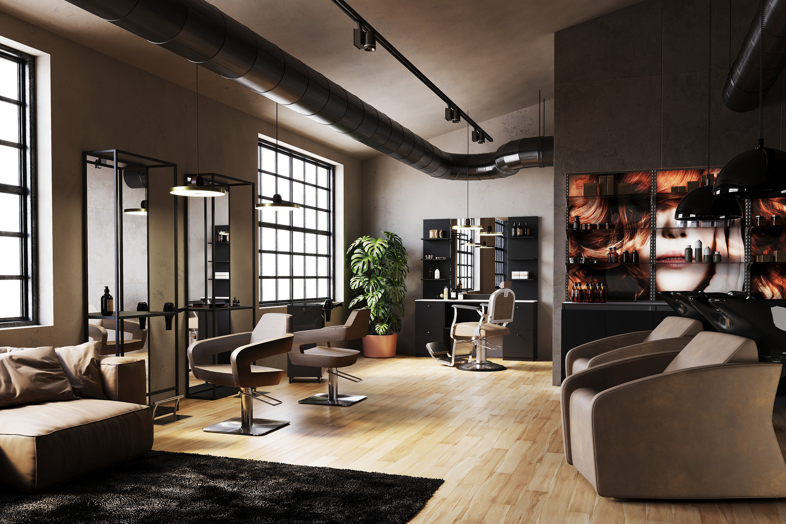 Barbershop furniture
