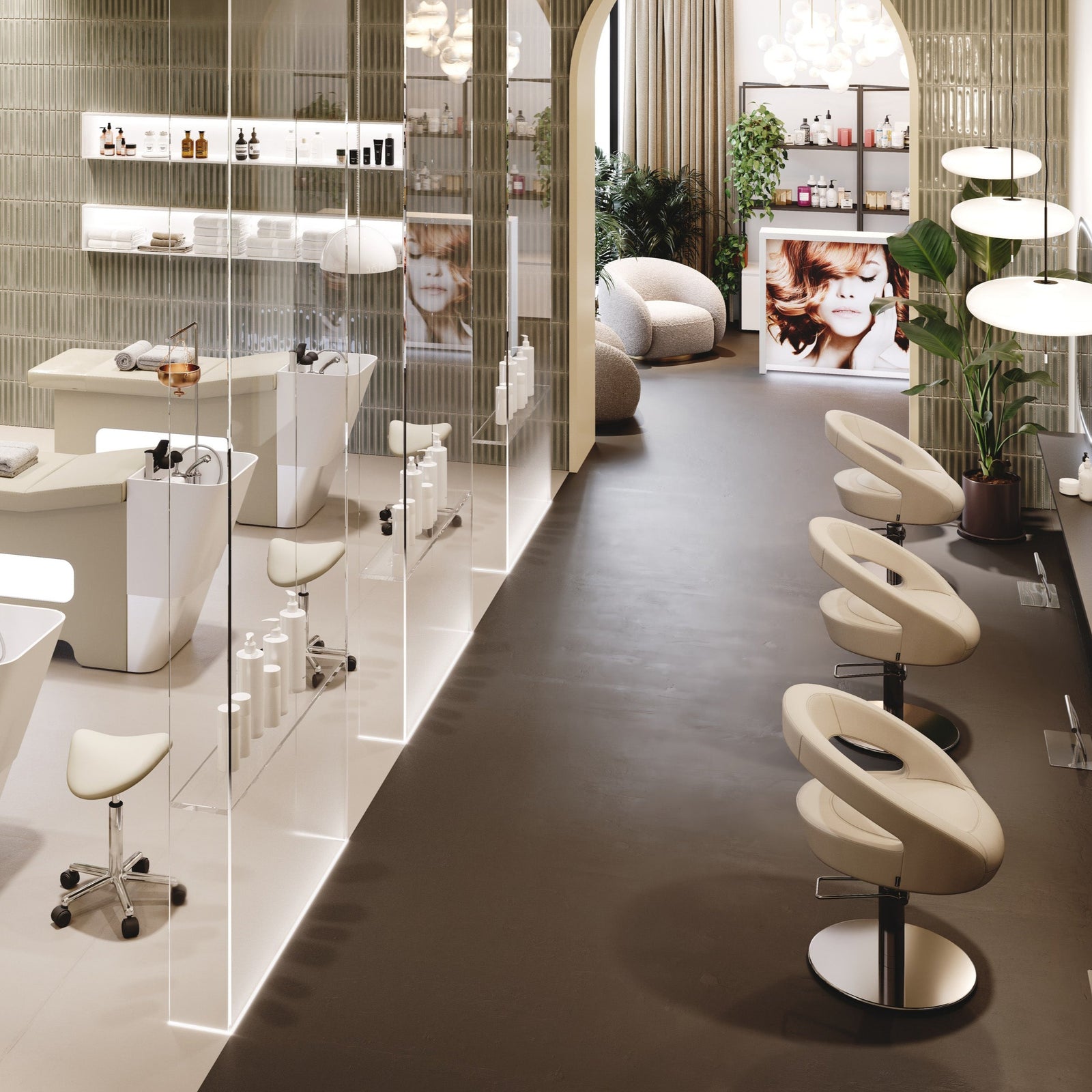 Salondesign24 Friseurausstattung Paketangebot ZEN