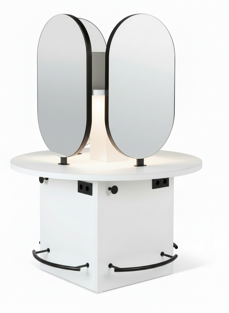 Pahi 4er Frisiertisch Baltic