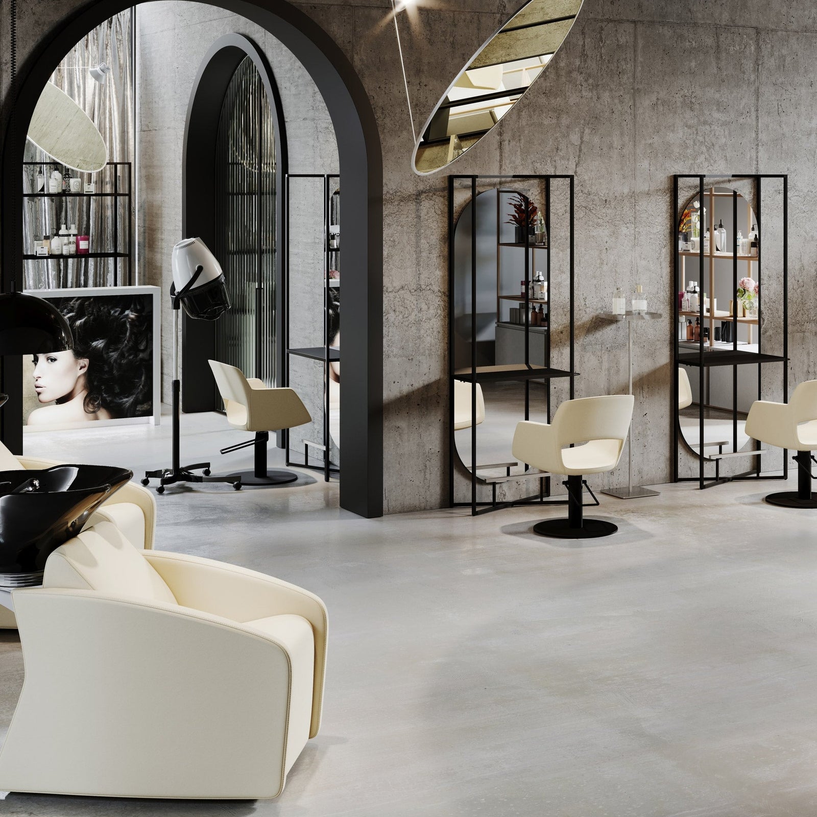 Salondesign24 Paquete de equipamiento para peluquería en Berlín