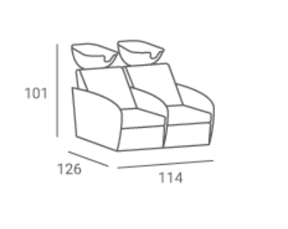 LUNA SOFA جهاز غسيل الرأس