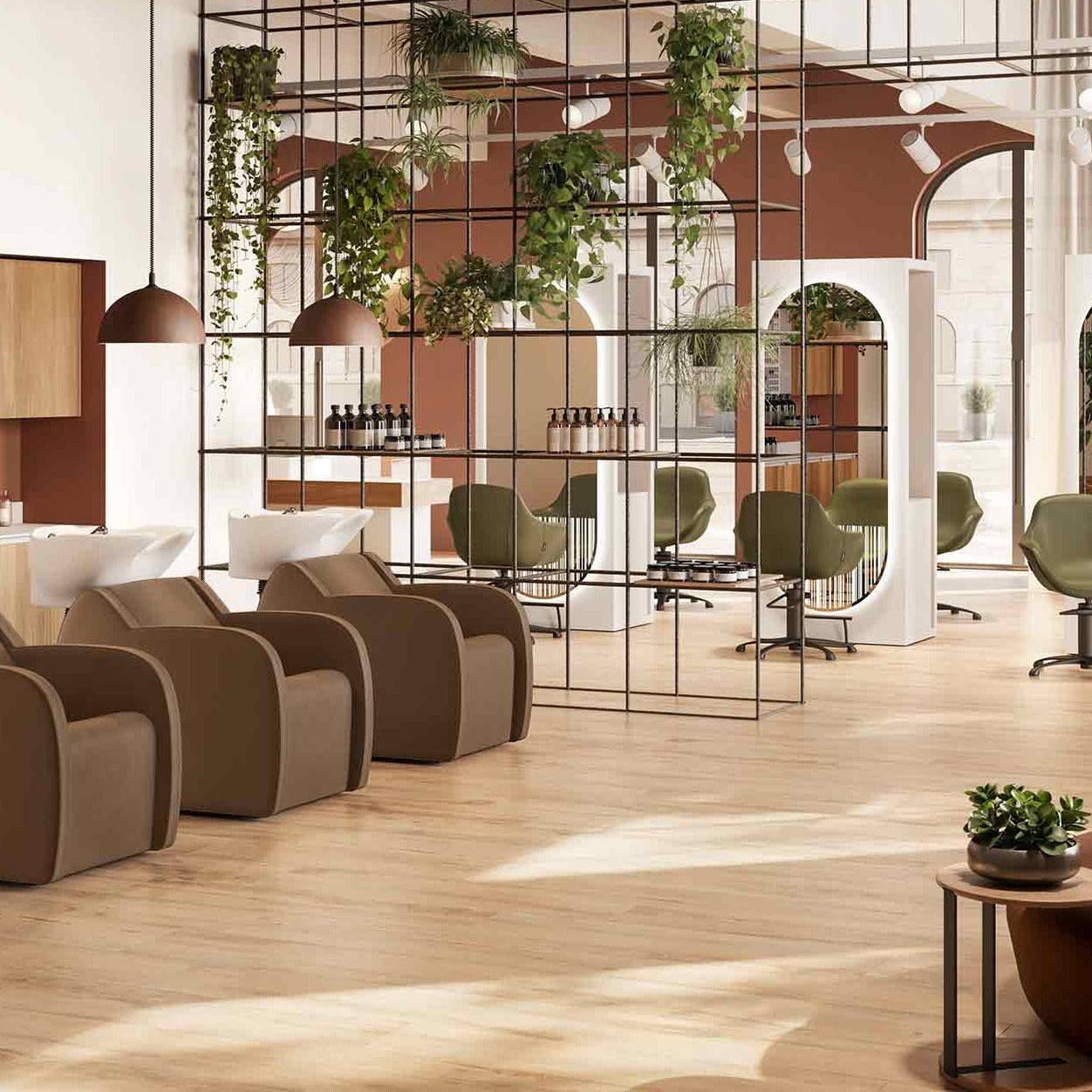 Salondesign24 Paquete de equipamiento para peluquería Cosmo