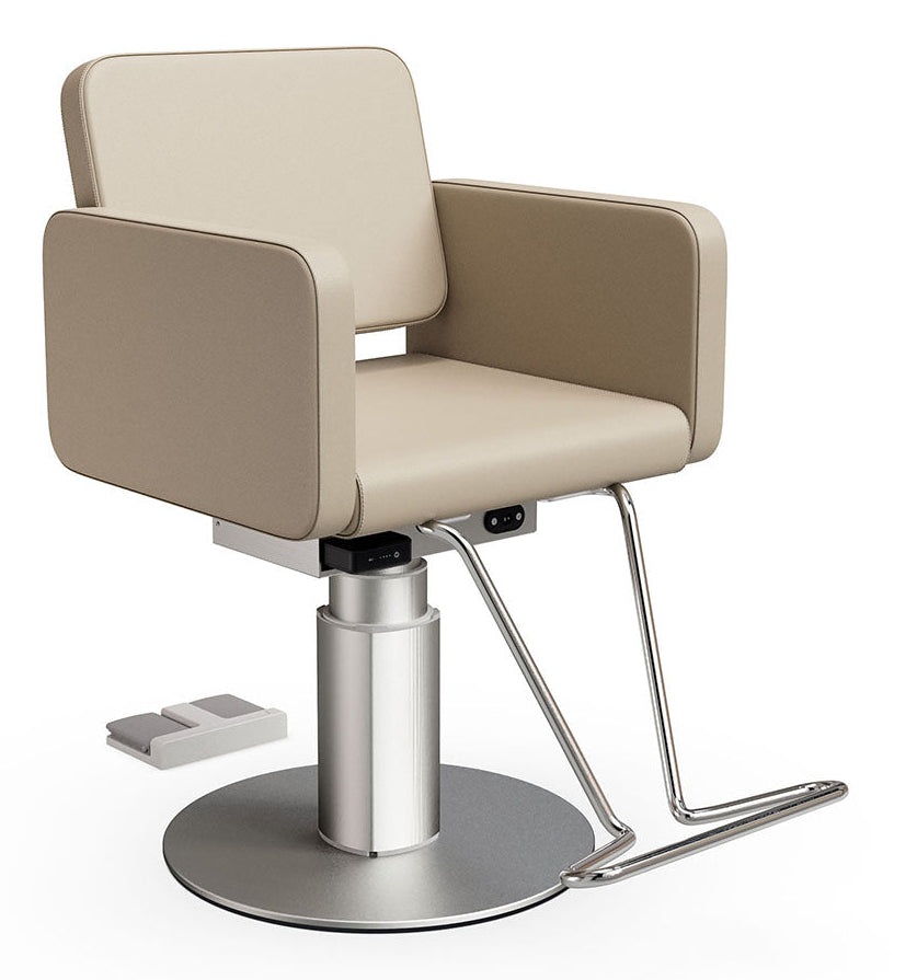 Silla de peluquería Karisma con bomba eléctrica a batería - Flex