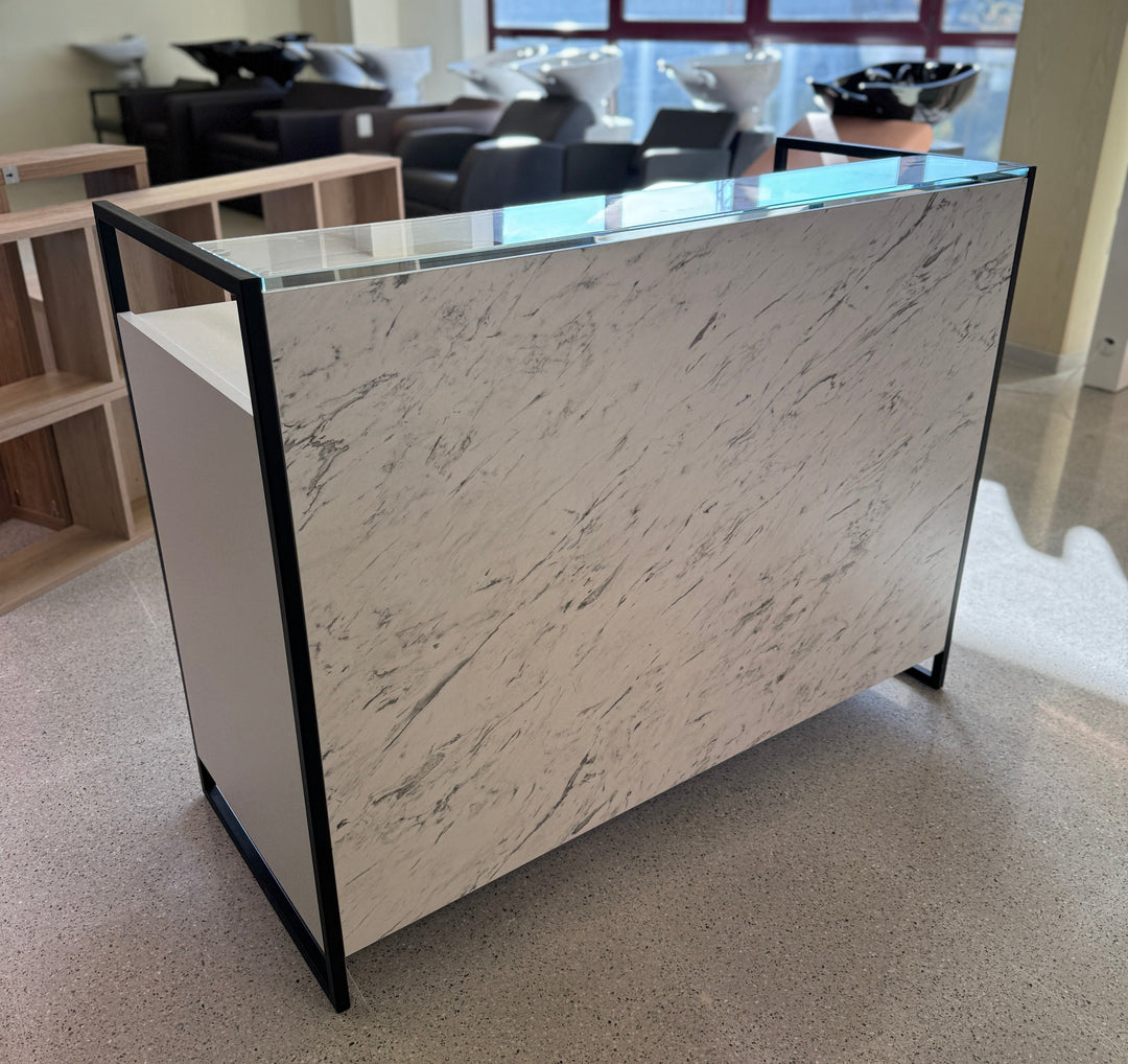 Pahi Reception Counter Sage