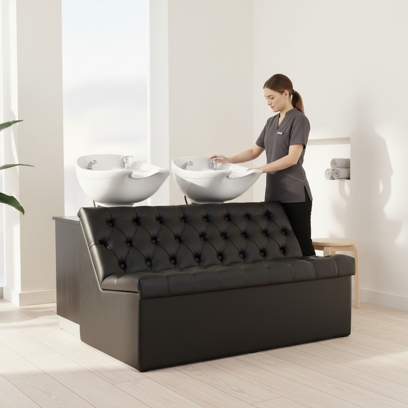 Salondesign24 Waschanlage Malu 2Sitzer