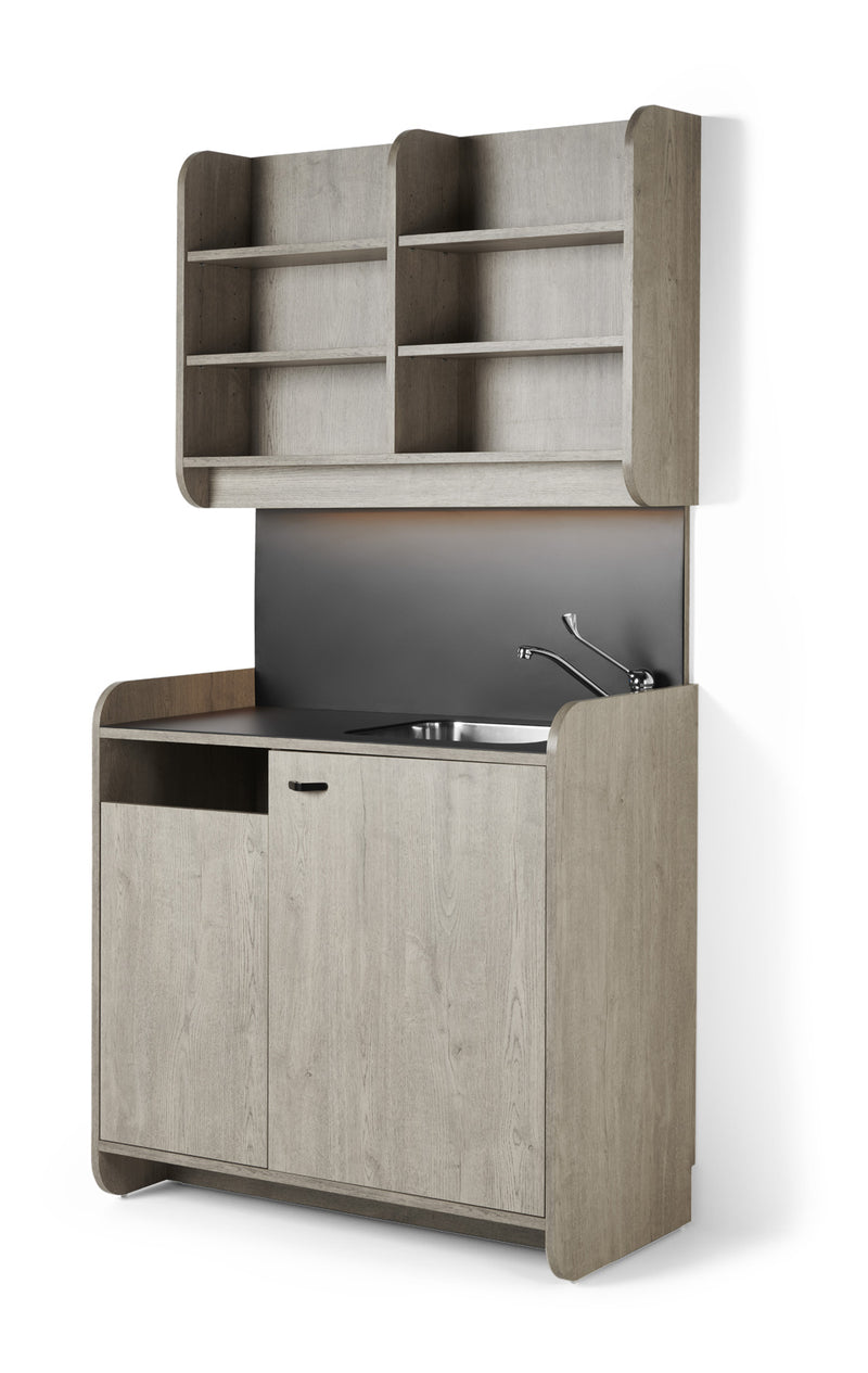 Cara Collection Mixecke mit Waschbecken & Wasserhahn Nico