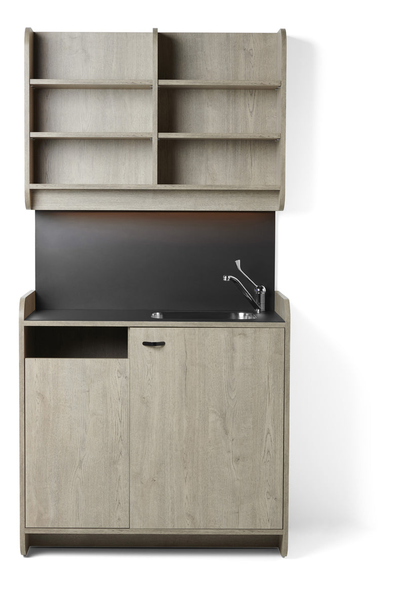 Cara Collection Mixecke mit Waschbecken & Wasserhahn Nico