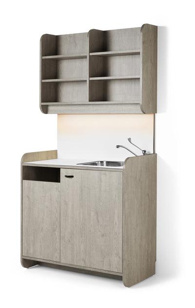 Cara Collection Mixecke mit Waschbecken & Wasserhahn Nico