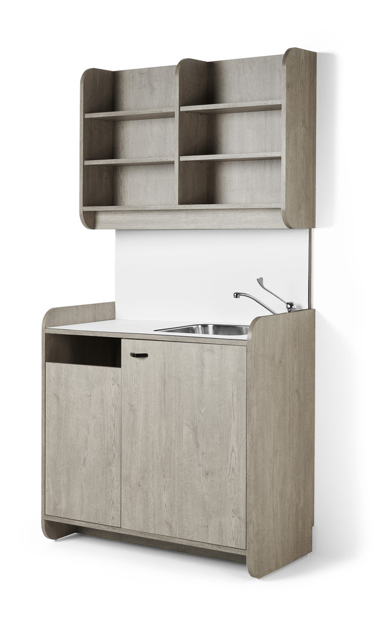 Cara Collection Mixecke mit Waschbecken & Wasserhahn Nico