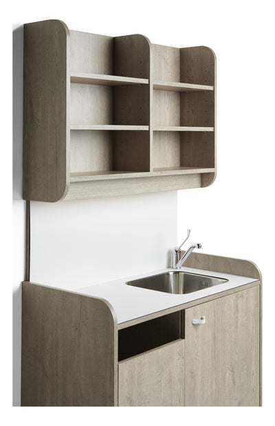 Cara Collection Mixecke mit Waschbecken & Wasserhahn Nico