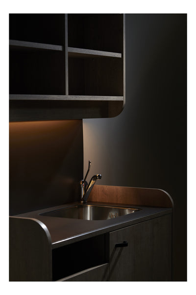 Cara Collection Mixecke mit Waschbecken & Wasserhahn Nico