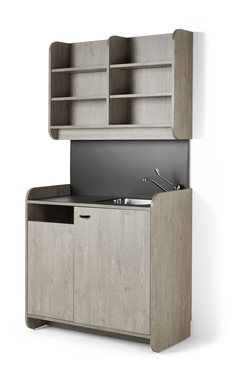 Cara Collection Mixecke mit Waschbecken & Wasserhahn Nico