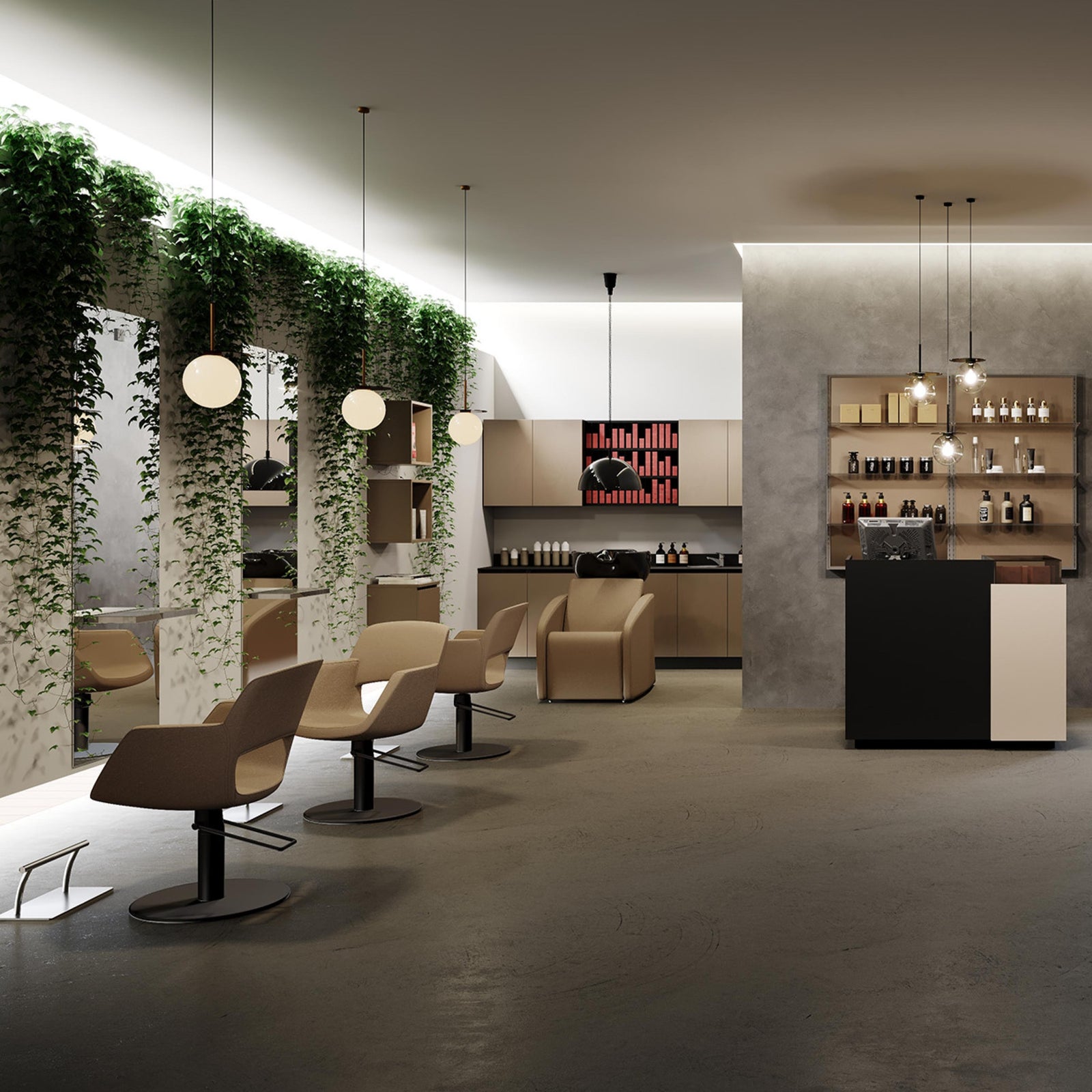 Salondesign24 Paquete de equipamiento para peluquerías en Fráncfort