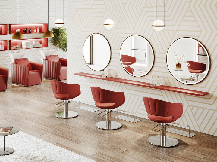 Salondesign24 Friseurausstattung Paketangebot Red