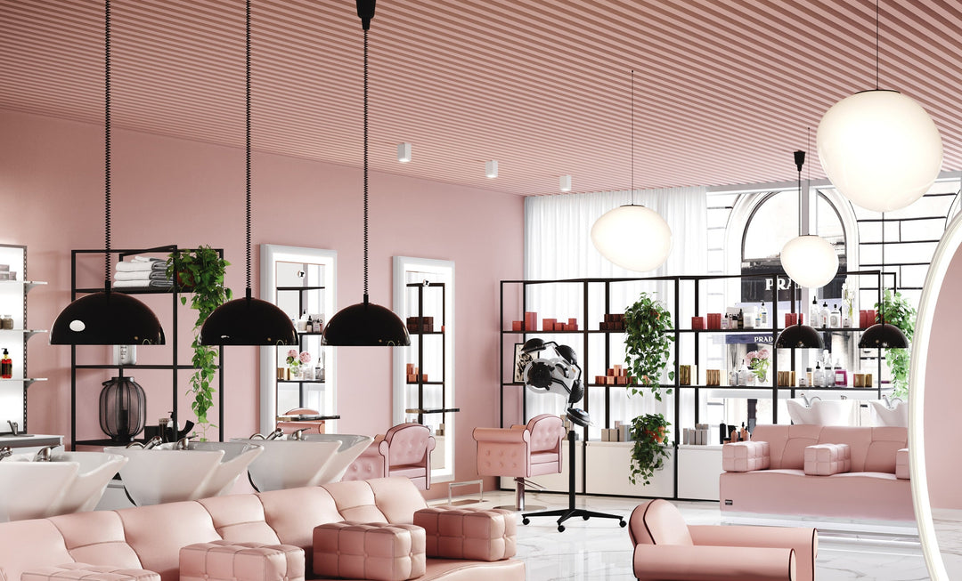 Salondesign24 Paketangebot Salon Pinky - Friseureinrichtung