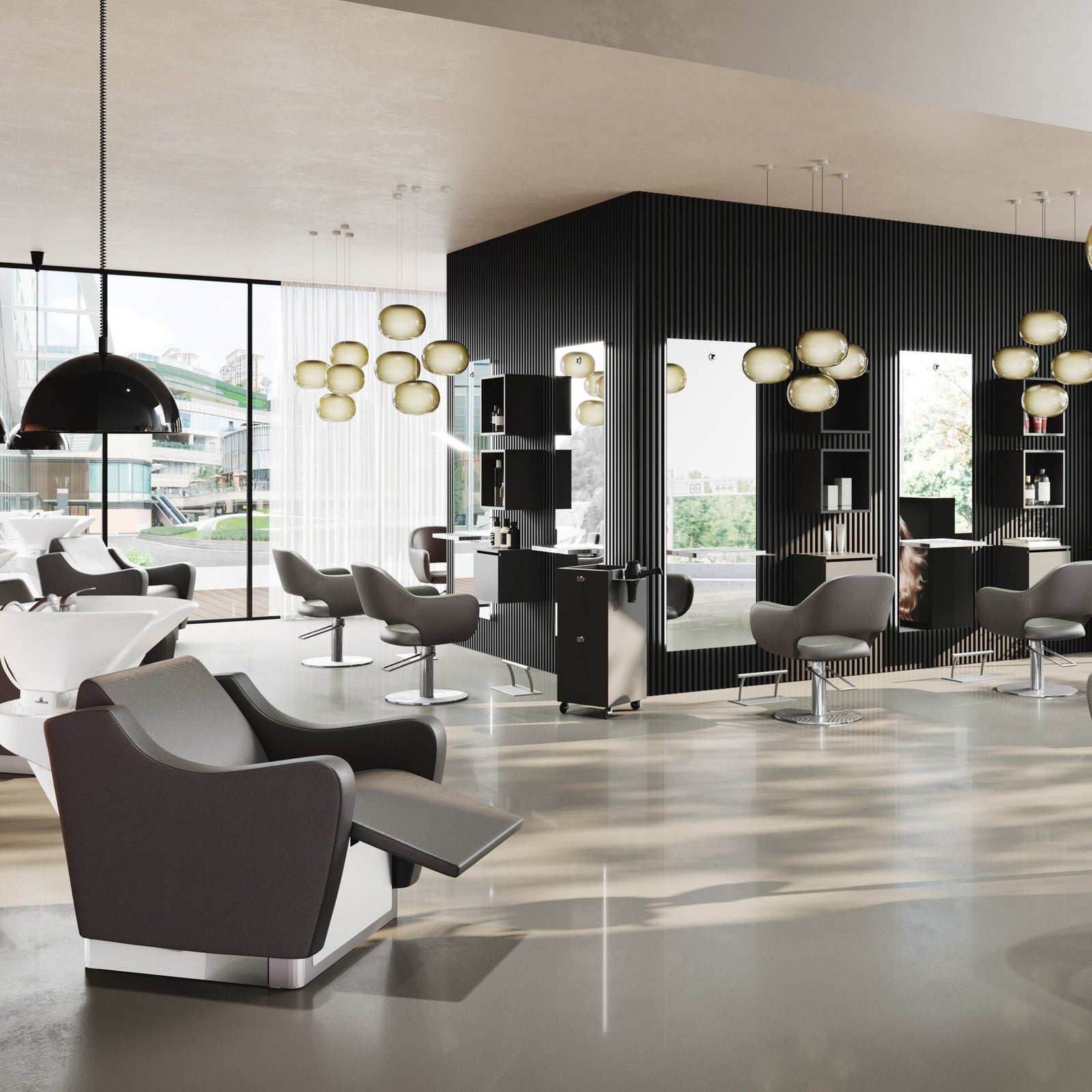 Salondesign24 Attrezzature per parrucchieri Pacchetto Bubble
