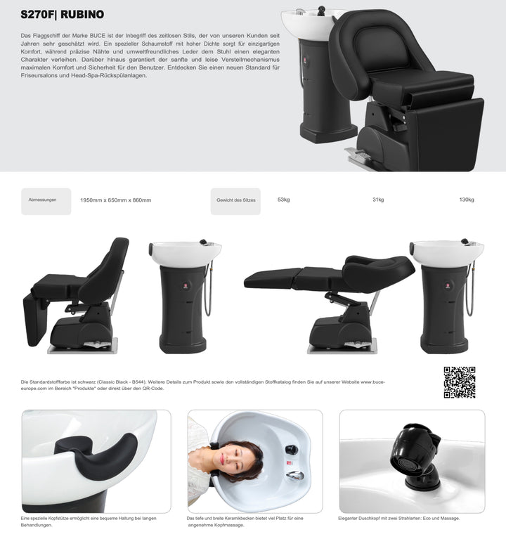 Salondesign24 lehátko Headspa model 270F