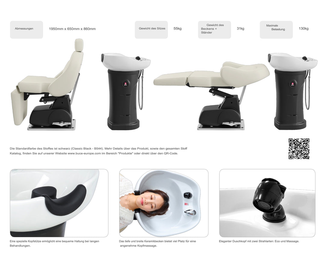 Salondesign24 Camilla Head Spa modelo S370F