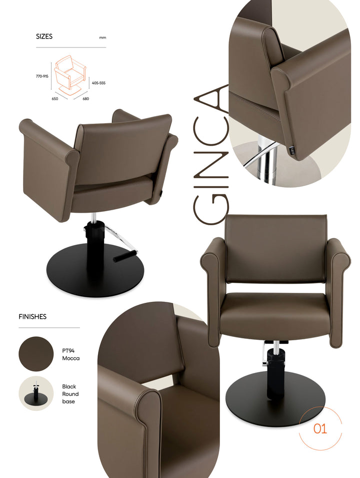 Pahi Sillón de peluquería Ginca