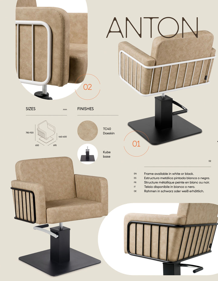 Pahi Friseurstuhl Anton