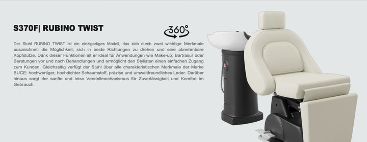 Salondesign24 Camilla Head Spa modelo S370F