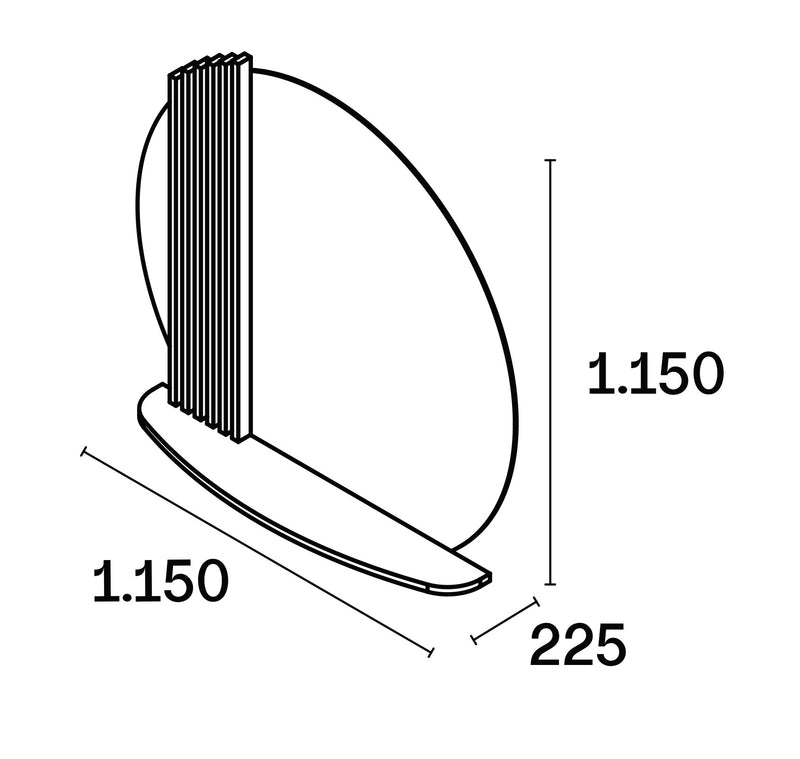 Cara Collection Spiegel Lias LED