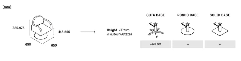 Cara Collection Friseurstuhl Chico