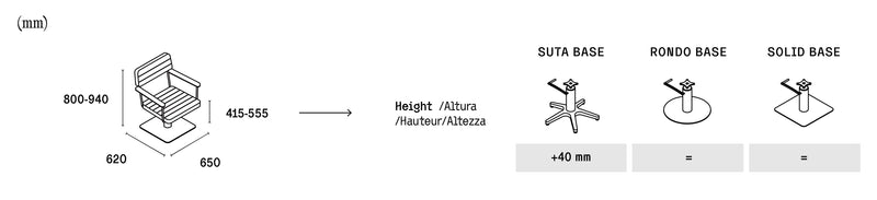 Cara Collection Friseurstuhl Leon