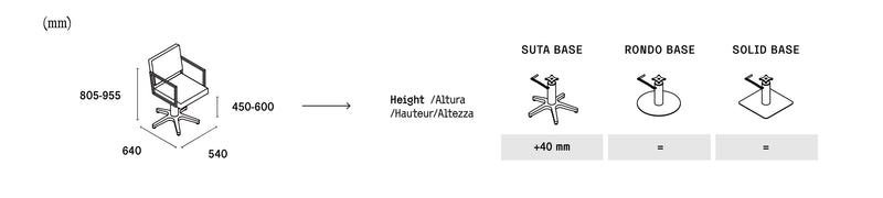 Cara Kolekce Kadeřnická židle B-House