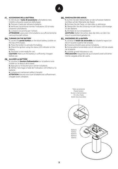 Karisma Friseurstuhl elektrische Akku Pumpe -  Lilium