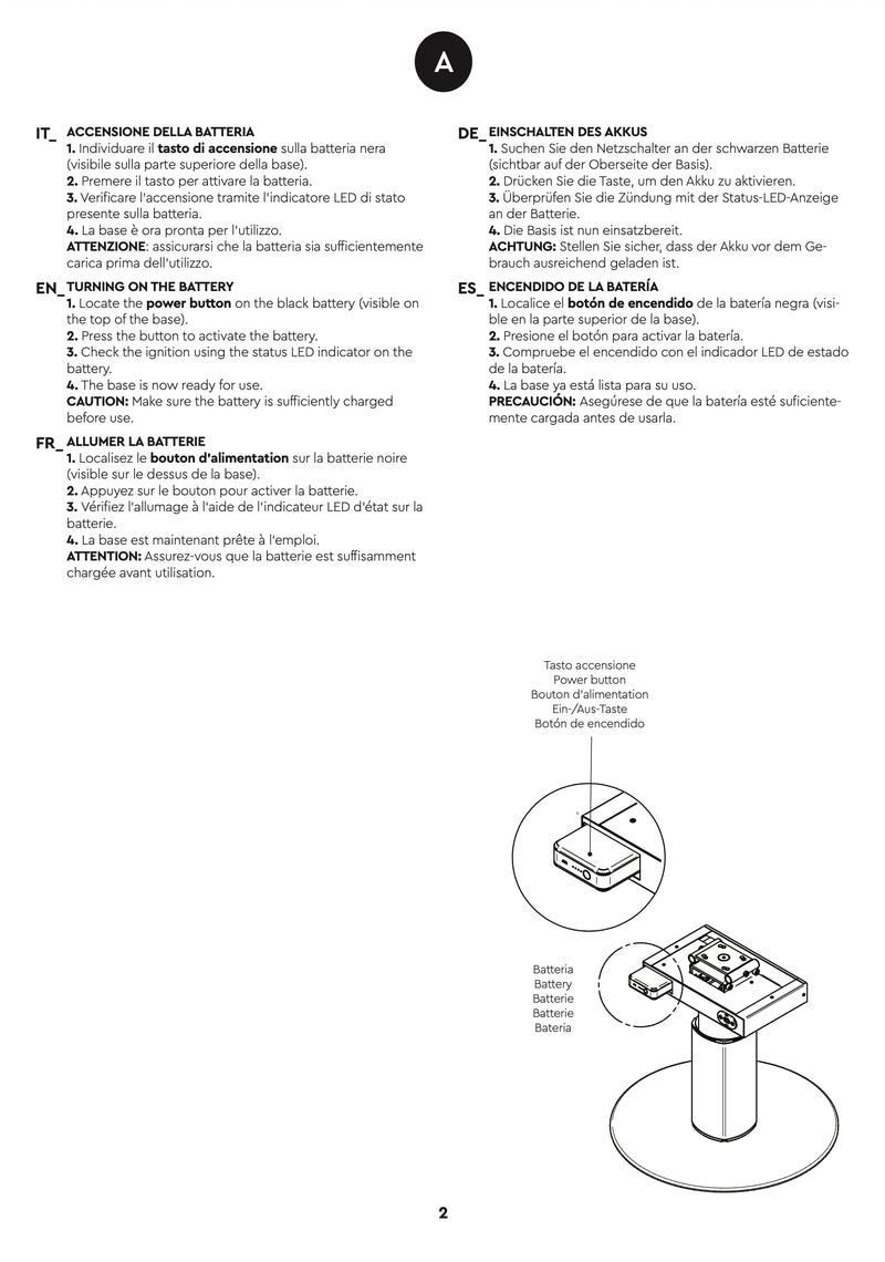 Karisma Friseurstuhl elektrische Akku Pumpe -  Lilium