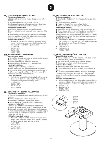 Karisma Friseurstuhl elektrische Akku Pumpe -  Lilium