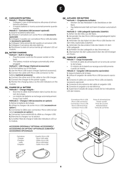 Karisma Friseurstuhl elektrische Akku Pumpe -  Lilium