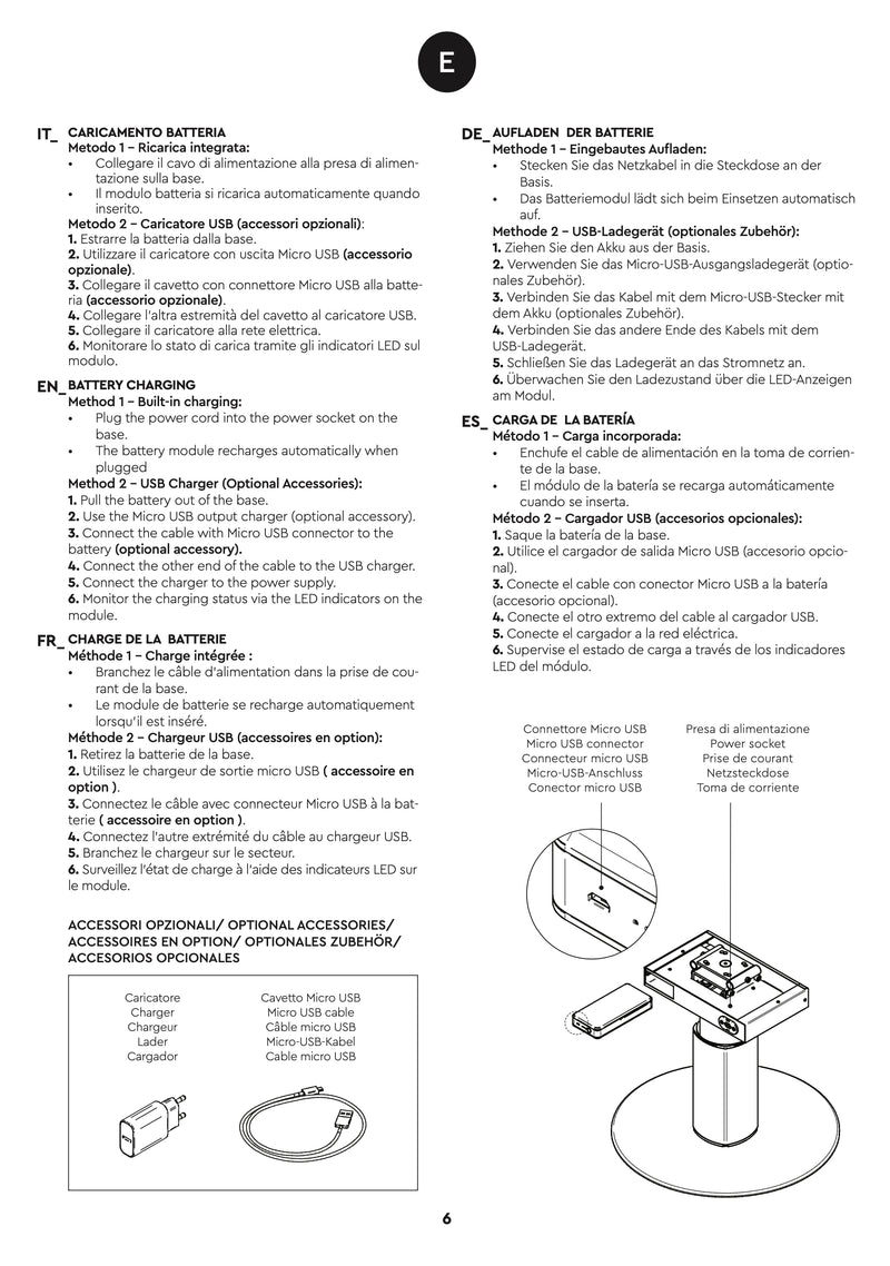 Karisma Friseurstuhl elektrische Akku Pumpe -  Lilium