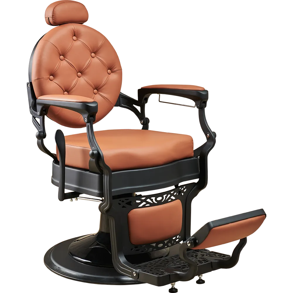 CDE Salondesign Barber Express - Kappersstoel Mannheim Caramel