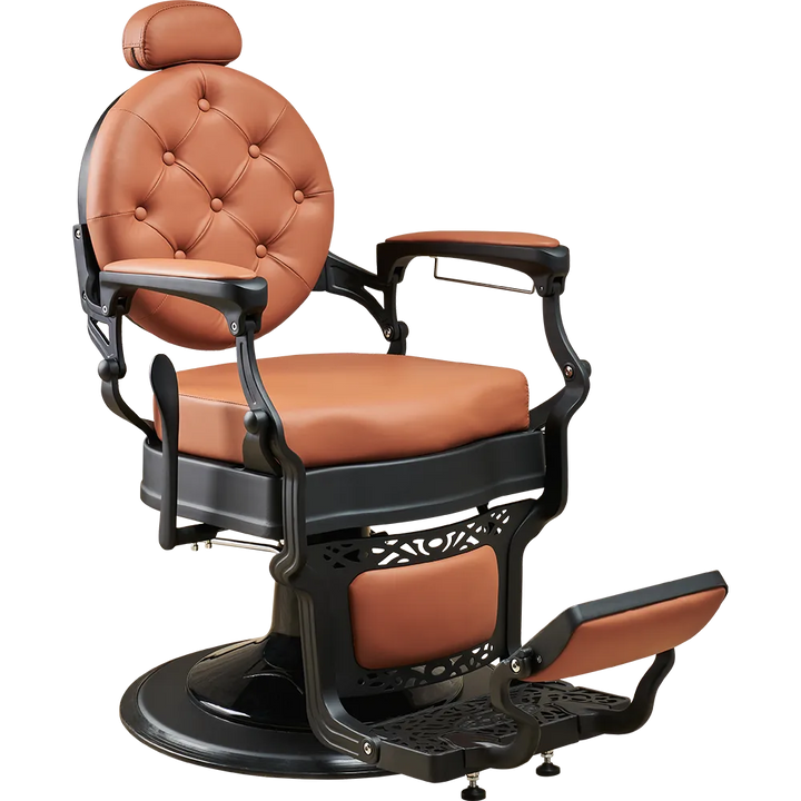 CDE Salondesign Barber Express - Kappersstoel Mannheim Caramel