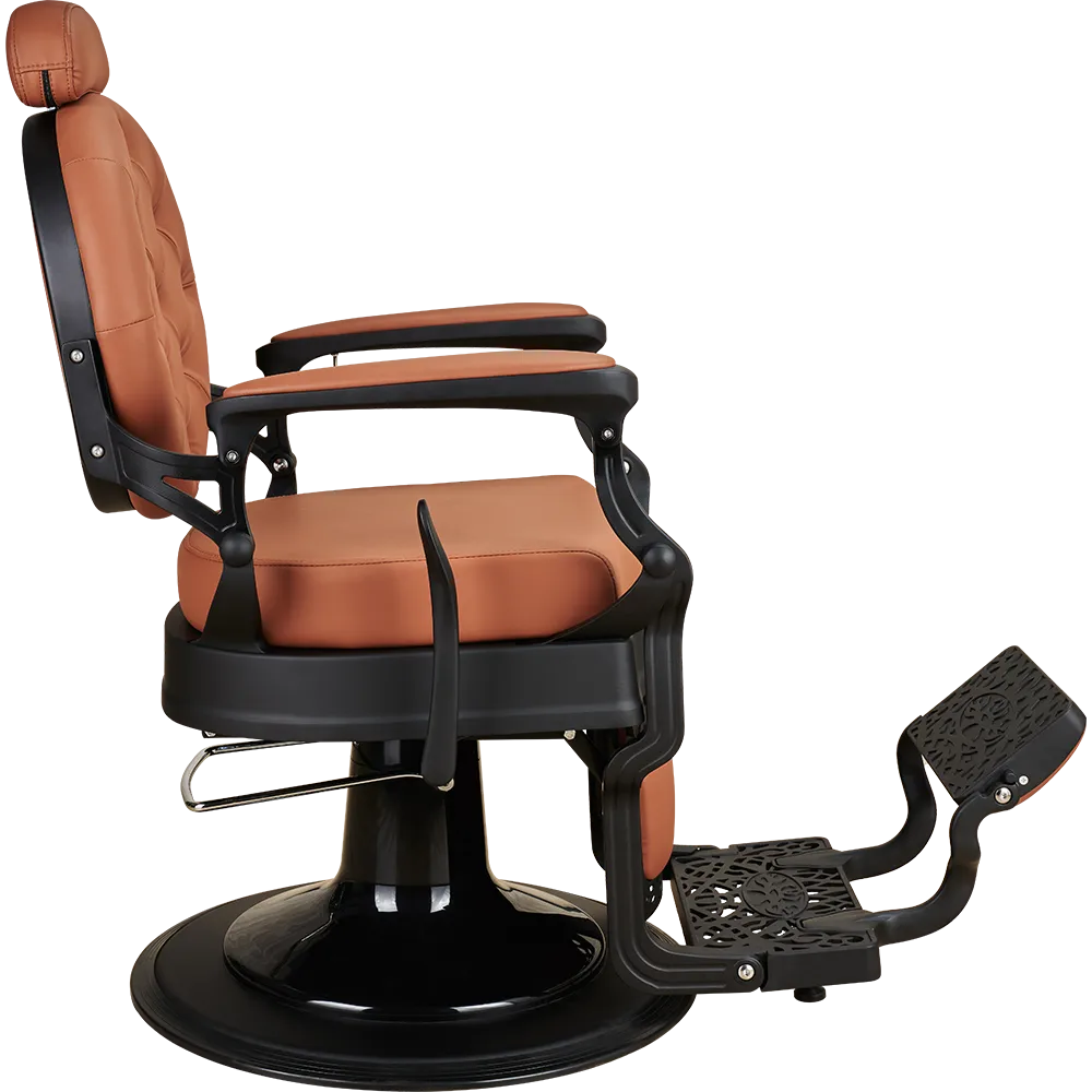 CDE Salondesign Barber Express - Kappersstoel Mannheim Caramel