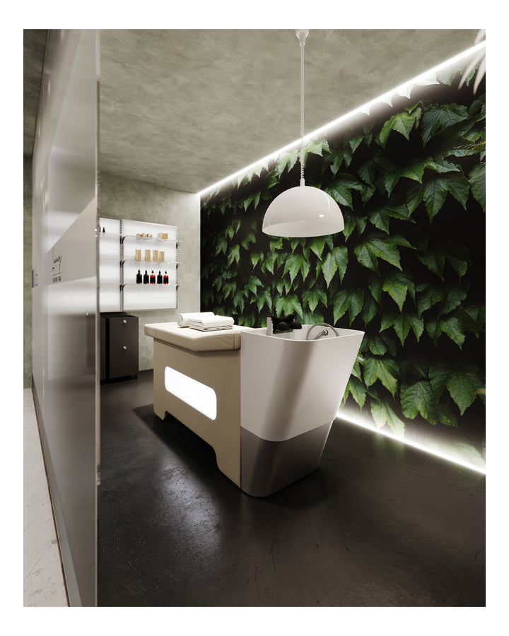 Karsima ZEN Waschliege Naturfriseur Headspa