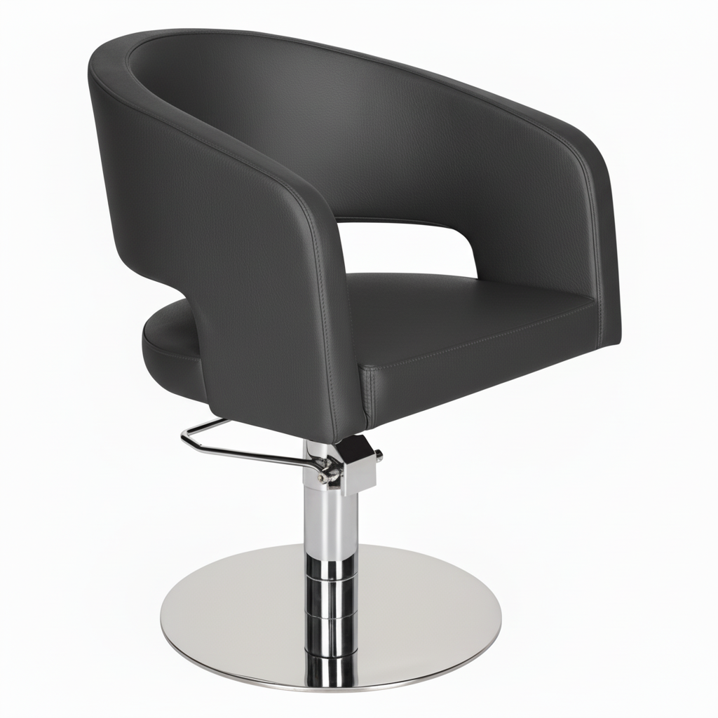 Friseurstuhl Schwarz