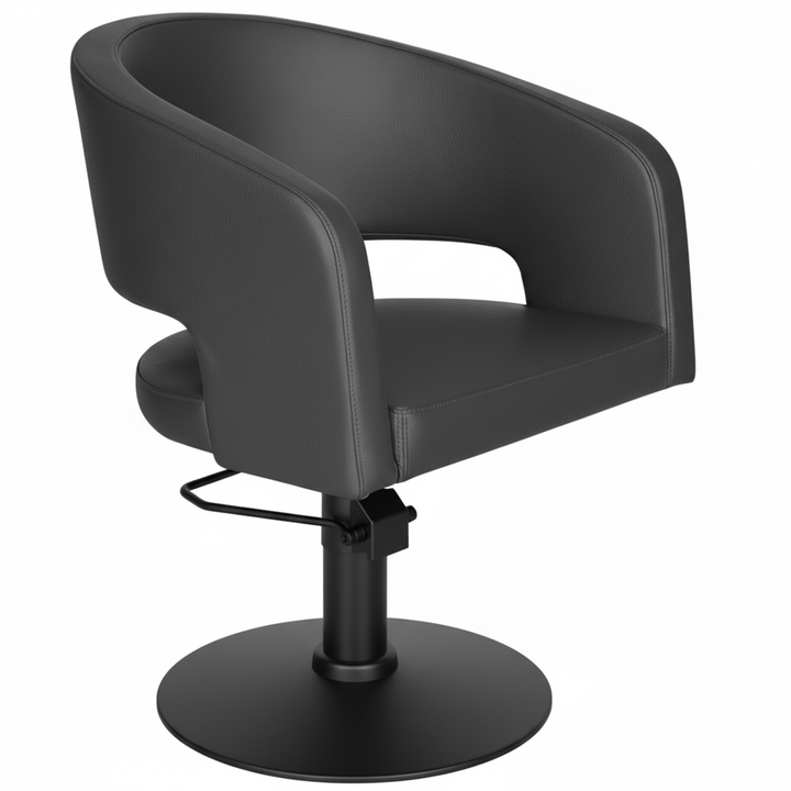 Friseurstuhl Schwarz