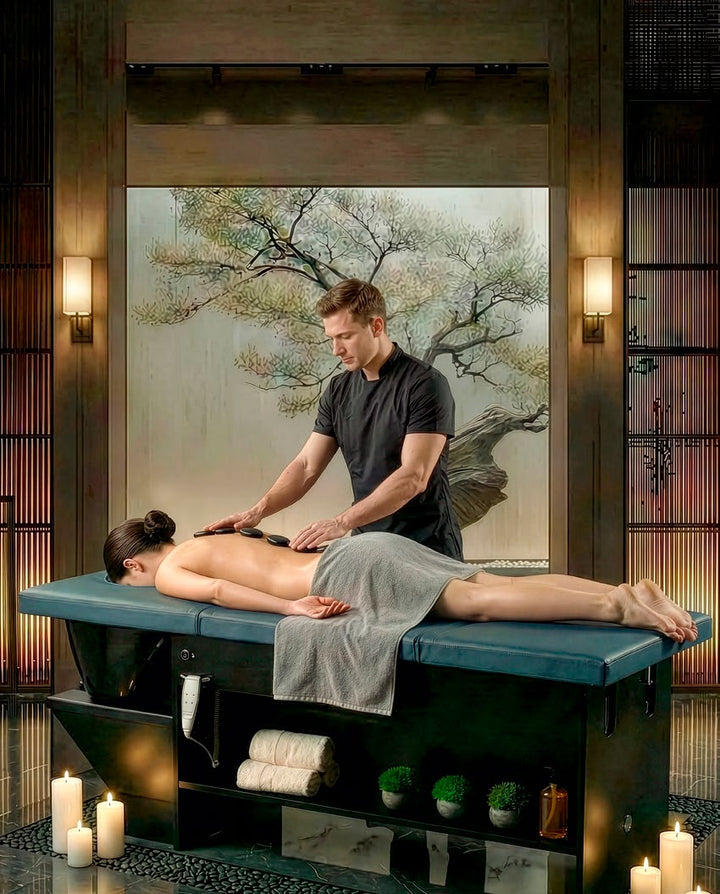 AURÉO  – Head-Spa Waschliege &amp; Massageliege