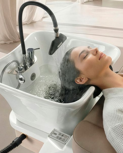 AURÉO Luxe – Premium Head-Spa Waschliege