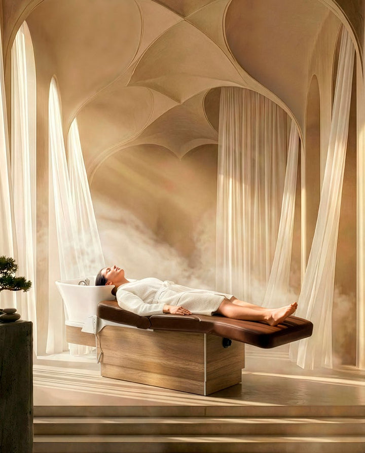 AURÉO Luxe – Premium Head-Spa Waschliege