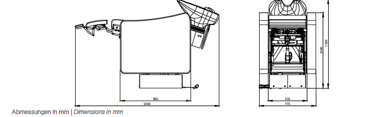 Greiner Variolore Space - completamente regolabile in altezza