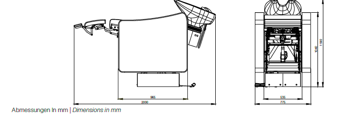 Greiner Variolore Space - completely height-adjustable