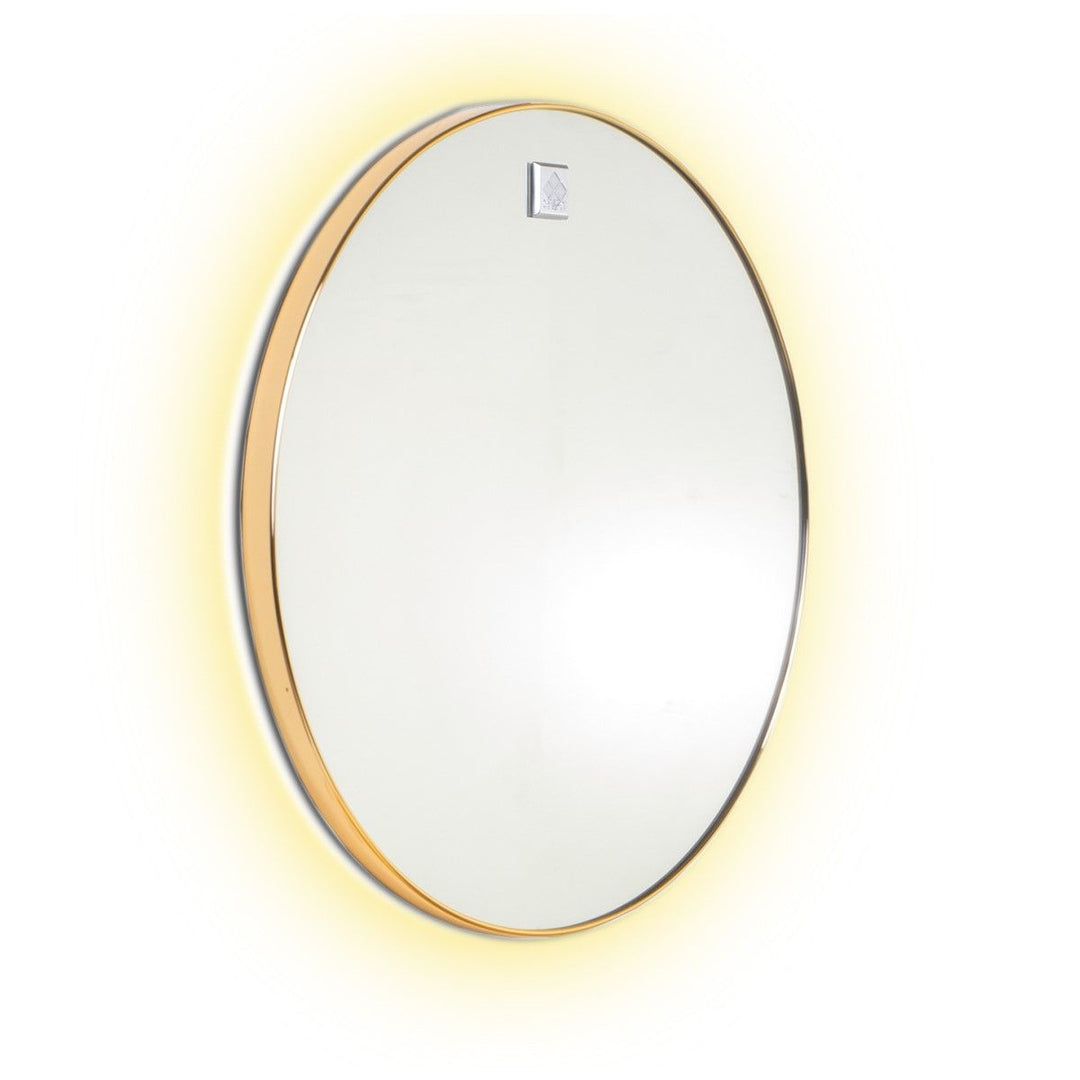 Nelson Mobilier POSTE DE COIFFURE MIROIR ROND