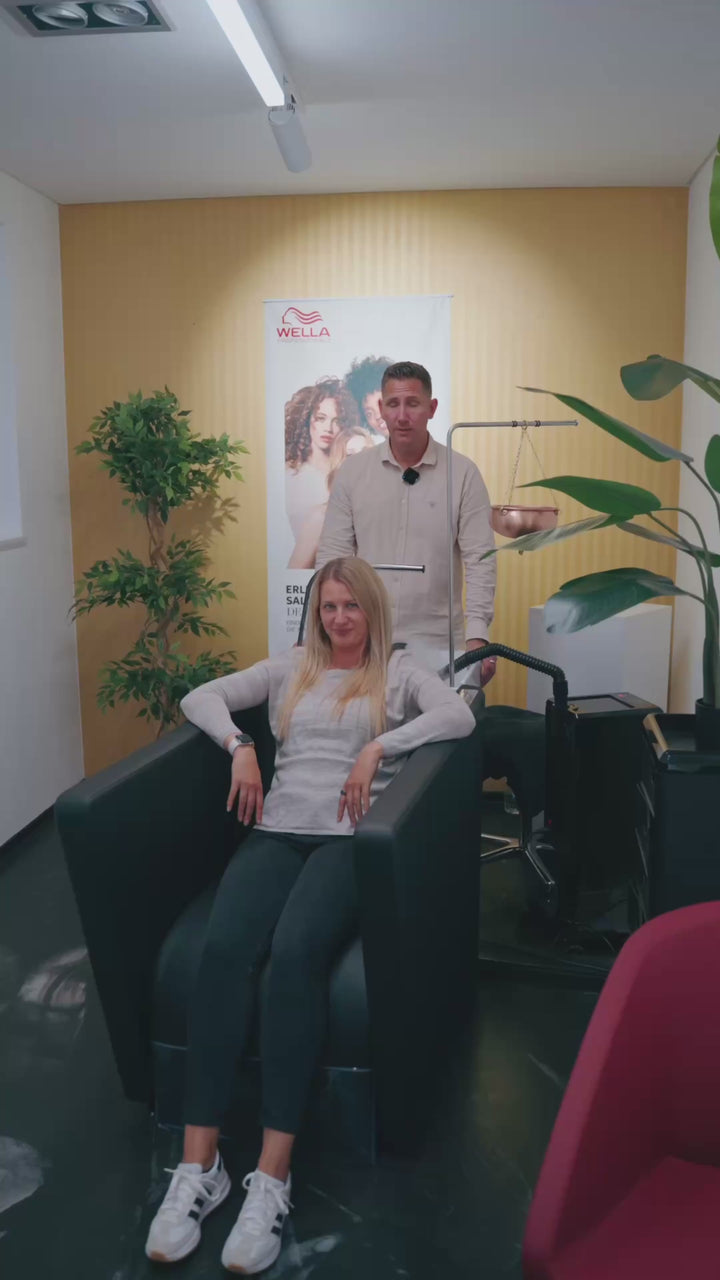 Karisma ZENITH Head Spa Liege – Waschliege mit Heizung &amp; Multifunktion