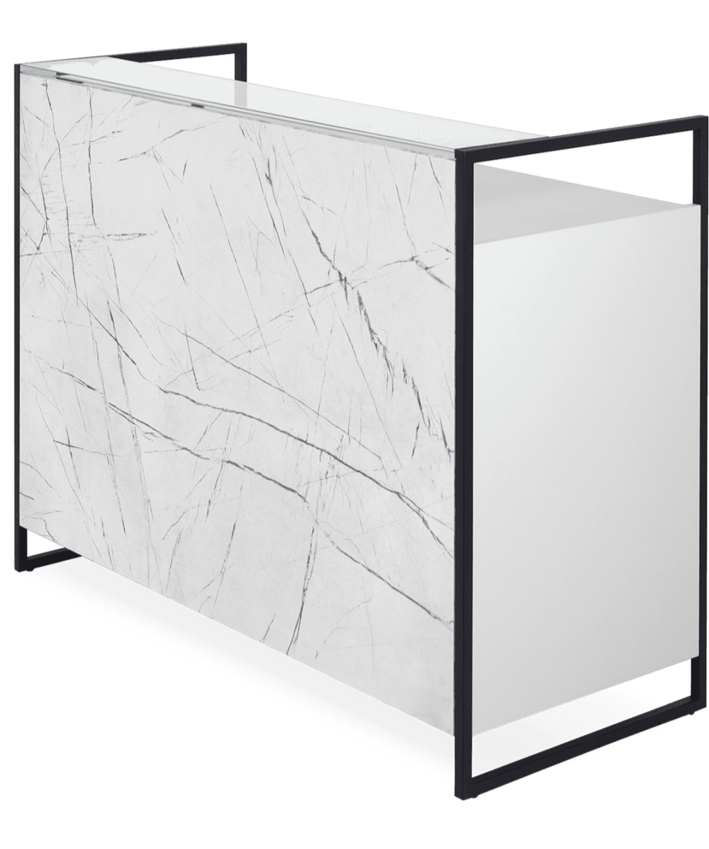 Pahi Reception Counter Sage