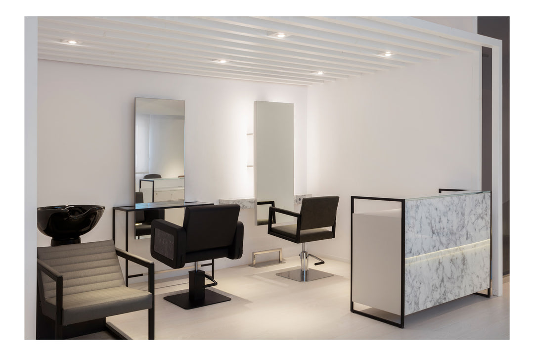 Pahi Reception Counter Sage